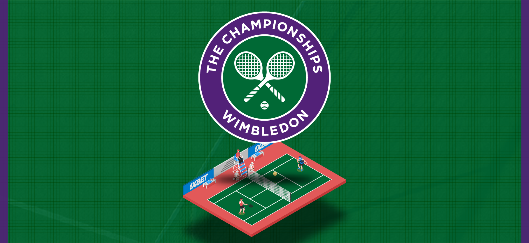 Apostar online em Wimbledon 2021 na 1xBet Apostas FC