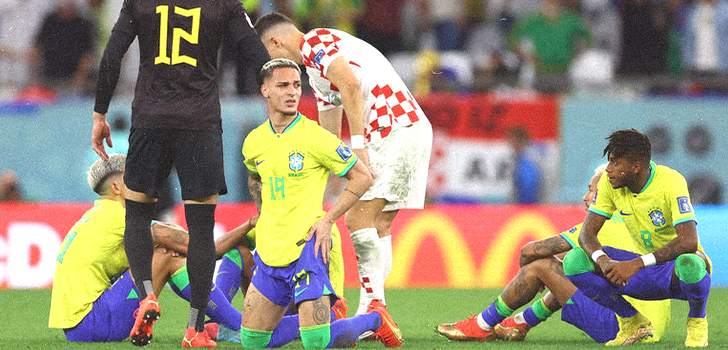 Brasil perdeu para a Croacia