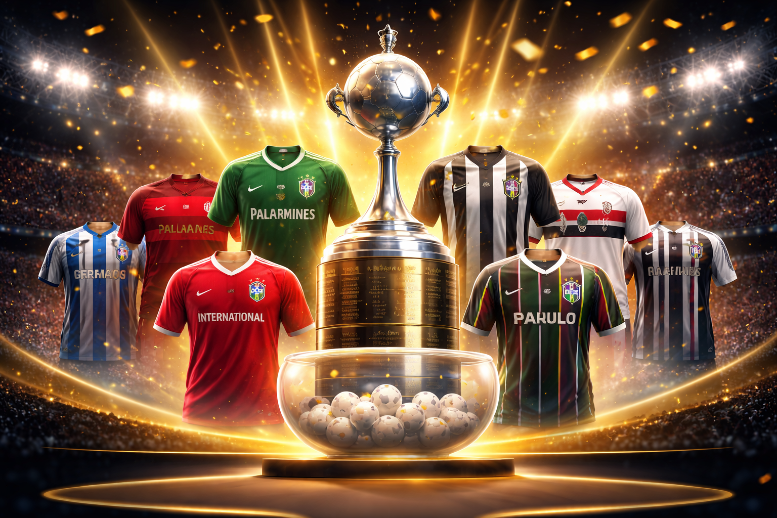 Libertadores 2026: sorteio define desafios dos brasileiros