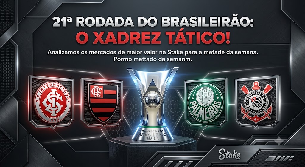 O Guia Estratégico da 21ª Rodada do Brasileirão na Stake