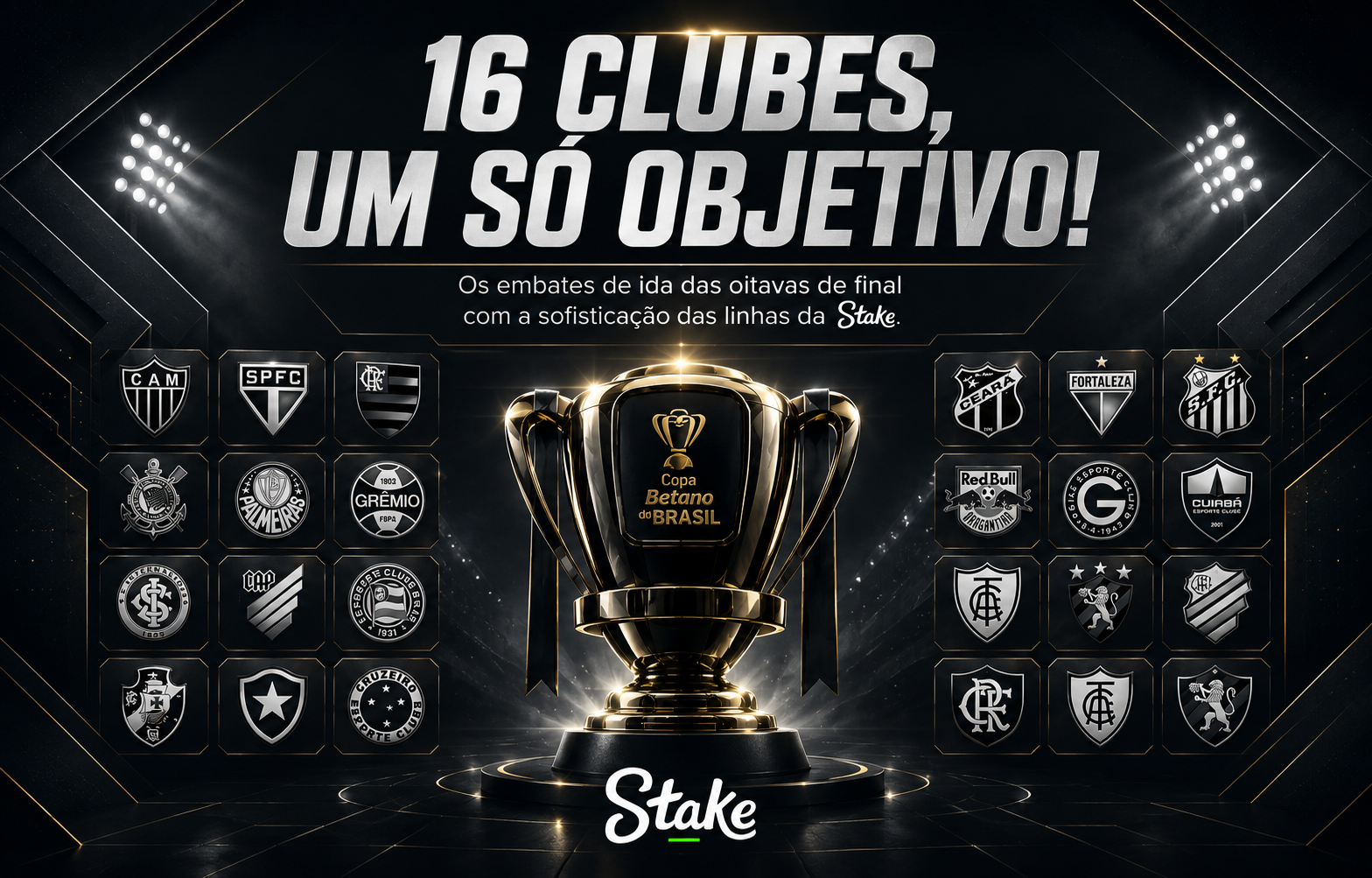 O Xadrez das Oitavas de Final: Guia de Inteligência na Stake para a Copa do Brasil